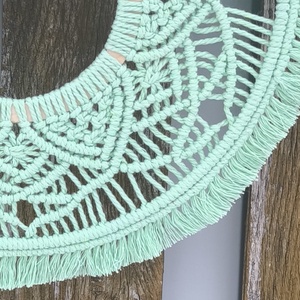 Menta zöld mandala - otthon & életmód - dekoráció - ajtó- és ablak dekoráció - ajtódísz & kopogtató - Meska.hu