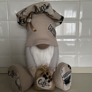 Kávés manó - otthon & életmód - dekoráció - asztal és polc dekoráció - asztaldísz - Meska.hu