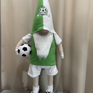 Álló Focis manó. Ferencváros . 100 cm, Otthon & Életmód, Dekoráció, Asztal és polc dekoráció, Asztaldísz, Varrás, MESKA