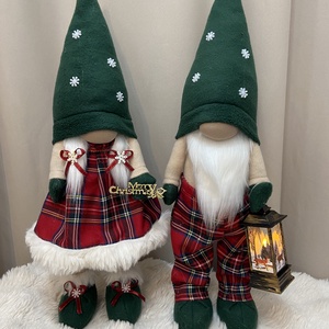Karcsonyi manópros, Karácsony, Adventi díszek, Adventi asztaldísz, Varrás, MESKA