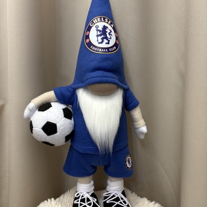 Álló Focis manó. Chelsea 50 cm - Meska.hu