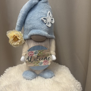 Tavaszi manófiú -Kék - Meska.hu