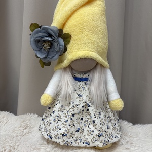 Tavaszi manólány. Sárga - Meska.hu