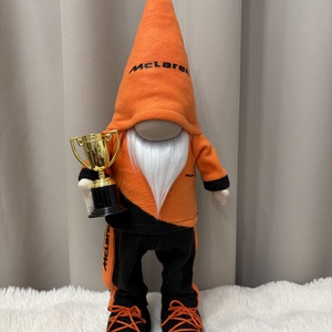 McLaren forma 1  manó.  50 cm - otthon & életmód - dekoráció - manók - Meska.hu