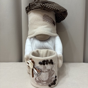  káv�s manó. Dobozzal. 35 cm - Meska.hu