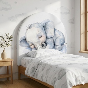 Álomszuszék Elfi ?? � Textil falpanel kárpitozott gyerekszoba falvédő és ágyvég (100x100 cm), Baba - mama, Babaszoba dekoráció, Falvédő gyerekszobába, , MESKA
