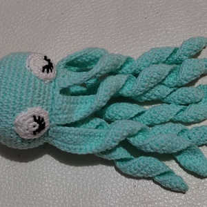 Horgolt amigurumi polip - játék & sport - plüssállat & játékfigura - polip - Meska.hu