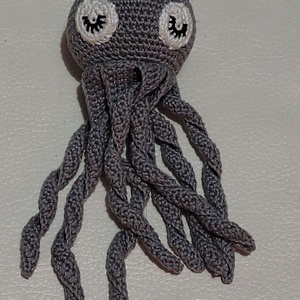 Horgolt amigurumi polip - játék & sport - plüssállat & játékfigura - polip - Meska.hu