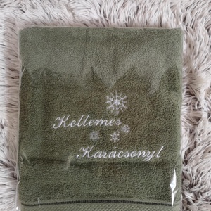 Nagy törölköző, hímzett felirattal - otthon & életmód - fürdőszoba - törölköző - Meska.hu Nagy törölköző, hímzett felirattal - otthon & életmód - fürdőszoba - törölköző - Meska.hu