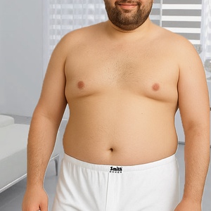 Fehér pamut alsónadrág extra méretben, Ruha & Divat, Férfi ruha, Nadrág, Varrás, MESKA