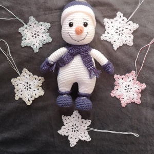 Hóember, hópehely - Meska.hu