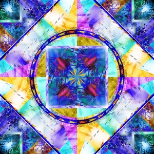 EXOTIKALEIDOSCOPE: GARNÉLÁK - otthon & életmód - dekoráció - kép & falikép - vászonkép - Meska.hu