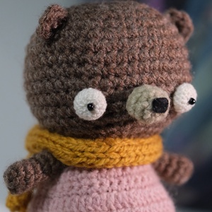 Horgolt Maci - játék & sport - plüssállat & játékfigura - maci - Meska.hu