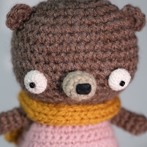 Horgolt Maci - játék & sport - plüssállat & játékfigura - maci - Meska.hu