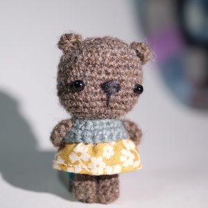 Horgolt Mini Maci, Játék & Sport, Plüssállat & Játékfigura, Maci, Horgolás, Varrás, MESKA