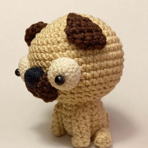 Mini Mopsz - játék & sport - plüssállat & játékfigura - kutya - Meska.hu