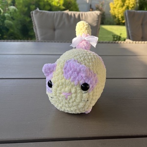 Sunny Cica - kézzel horgolt plüss macska (amigurumi) - játék & sport - plüssállat & játékfigura - cica - Meska.hu