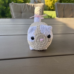 Mochi Cica - kézzel horgolt plüss macska (amigurumi) - játék & sport - plüssállat & játékfigura - cica - Meska.hu
