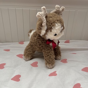 Fawnie horgolt plüss őzike, amigurumi, karácsonyi - játék & sport - plüssállat & játékfigura - más figura - Meska.hu