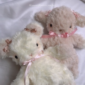 �Nana horgolt egérke- BlushBows Collection, horgolt plüss egérke, amigurumi - játék & sport - plüssállat & játékfigura - más figura - Meska.hu