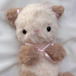�Luna cica - plüss cica, amigurumi, horgolt plüssállat, macska - játék & sport - plüssállat & játékfigura - cica - Meska.hu