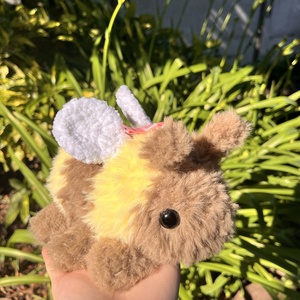 méhecske plüss, amigurumi, horgolt plüssállat - Meska.hu