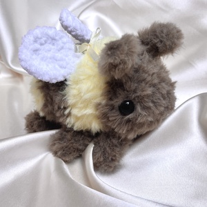 méhecske plüss, amigurumi, horgolt plüssállat - Meska.hu