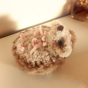 Őszi Süni Plüss -soft autumn hedgehog - Meska.hu