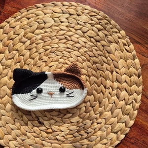 Cicás szemüvegtartó horgolás minta - diy (csináld magad) - szabásminta, útmutató - horgolási minta - Meska.hu