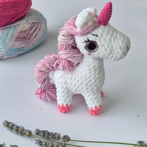 PinkyWinky mini póni unikornis horgolásminta, DIY (Csináld magad), Szabásminta, útmutató, Horgolási minta, Horgolás, MESKA