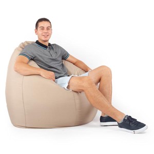 Drapp Kültéri XXL Babzsákfotel, , , MESKA