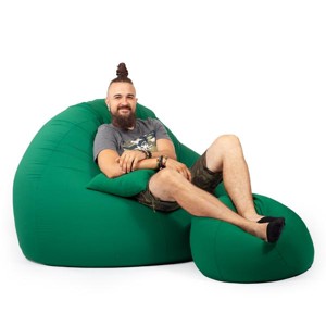 Zöld ALL IN Grandiózus Babzsákfotel Garnitúra, , , MESKA