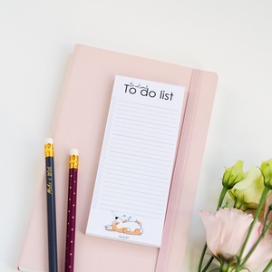 (Do not want) to do list corgi kutyás jegyzettömb - otthon & életmód - papír, írószer - naptár & tervező - Meska.hu