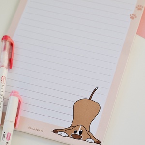 Shit I might forget felíratú, A5ös, kutyás  jegyzettömb - Meska.hu