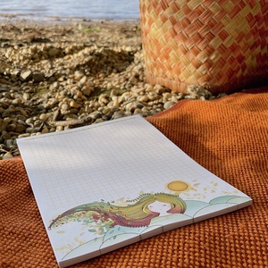 Inspirációs, A5ös  jegyzettömb - otthon & életmód - papír, írószer - naptár & tervező - Meska.hu