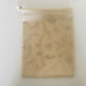 Zsinóros vászonzsák - péksütis -  - Meska.hu