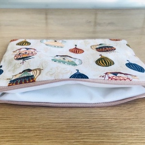 Vízhatlan cipzáros nasitasi, újratasak - léghajós - táska & tok - uzsonna- & ebéd tartó - ebéd tasak, doboz - Meska.hu