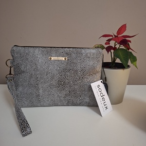Kígyóbőr-mintás kézitáska (clutch), Táska & Tok, Kézitáska & válltáska, Alkalmi táska, Varrás, MESKA