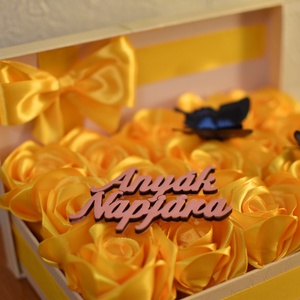 Örök Rózsabox - otthon & életmód - dekoráció - asztal és polc dekoráció - díszdoboz - Meska.hu