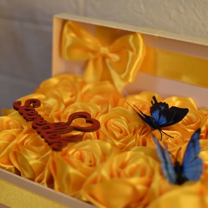 Örök Rózsabox - otthon & életmód - dekoráció - asztal és polc dekoráció - díszdoboz - Meska.hu