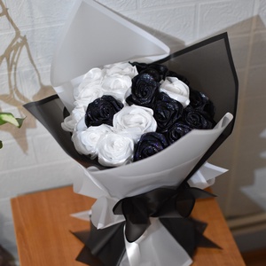 Yin yang örök rózsacsokor  - Meska.hu