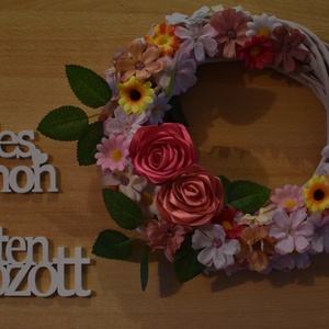 Tavaszi, nyári ajtódísz  - otthon & életmód - dekoráció - ajtó- és ablak dekoráció - ajtódísz & kopogtató - Meska.hu