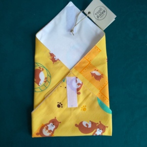 Kis vakondos frissen tartó szalvéta - otthon & életmód - konyhafelszerelés, tálalás - konyhai textil - szalvéta - Meska.hu