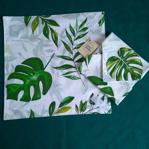 Olivzöld frissen tartó szalvéta - otthon & életmód - konyhafelszerelés, tálalás - konyhai textil - szalvéta - Meska.hu