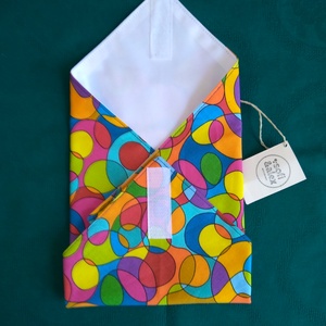 Színes boríték szalvéta - otthon & életmód - konyhafelszerelés, tálalás - konyhai textil - szalvéta - Meska.hu