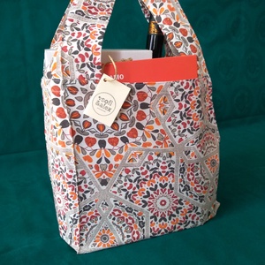 Összehajtogatható bevásárló táska - táska & tok - bevásárlás & shopper táska - shopper, textiltáska, szatyor - Meska.hu