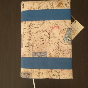 Textil könyvborító, Otthon & Életmód, Papír, írószer, Könyv- és füzetborító, Varrás, MESKA