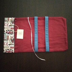 Textil könyvborító - otthon & életmód - papír, írószer - könyv- és füzetborító - Meska.hu
