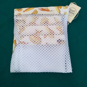 4 darabos bevásárló szütyő - táska & tok - bevásárlás & shopper táska - zöldség/gyümölcs zsák - Meska.hu