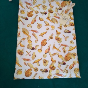 Kenyeres, süteményes zsák PUL béléssel - táska & tok - bevásárlás & shopper táska - kenyeres zsák - Meska.hu